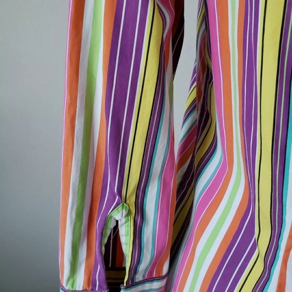 Ralph lauren button down colorful striped shirt size XS - Picture 12 of 13